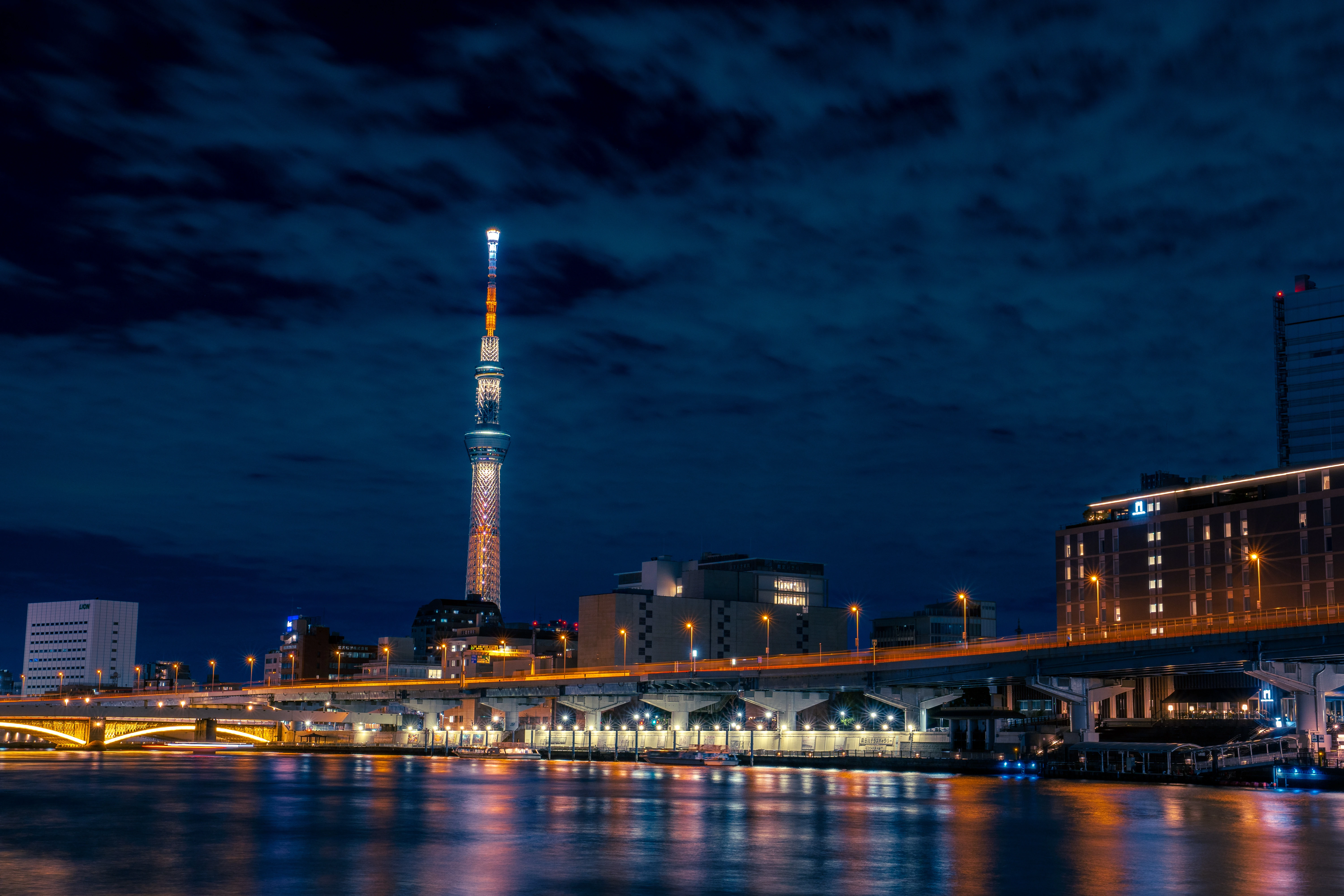 Tokyo Skytree Illuminated Nightscape