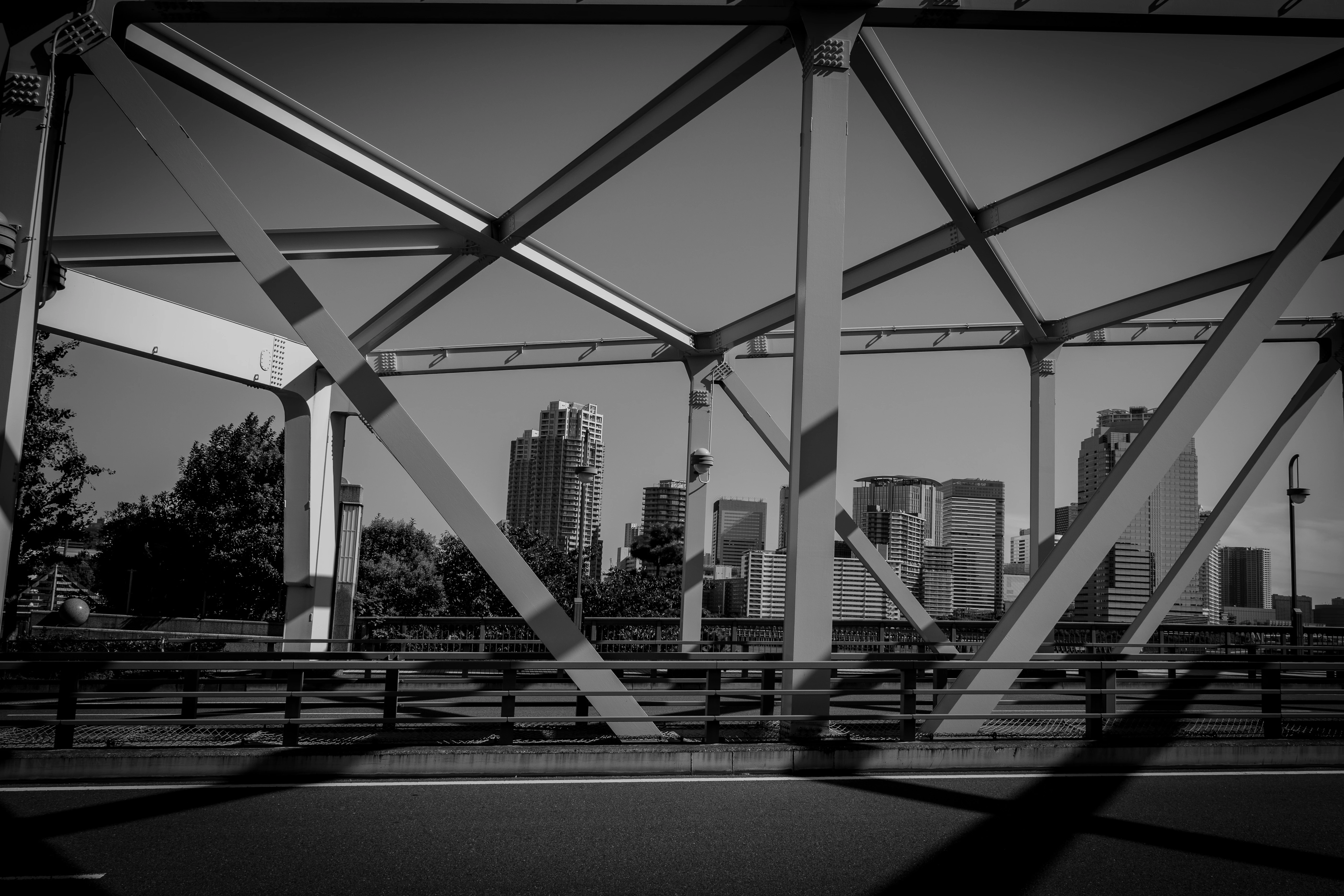 Urban Geometry: A Monochrome Perspective of Modern Architecture