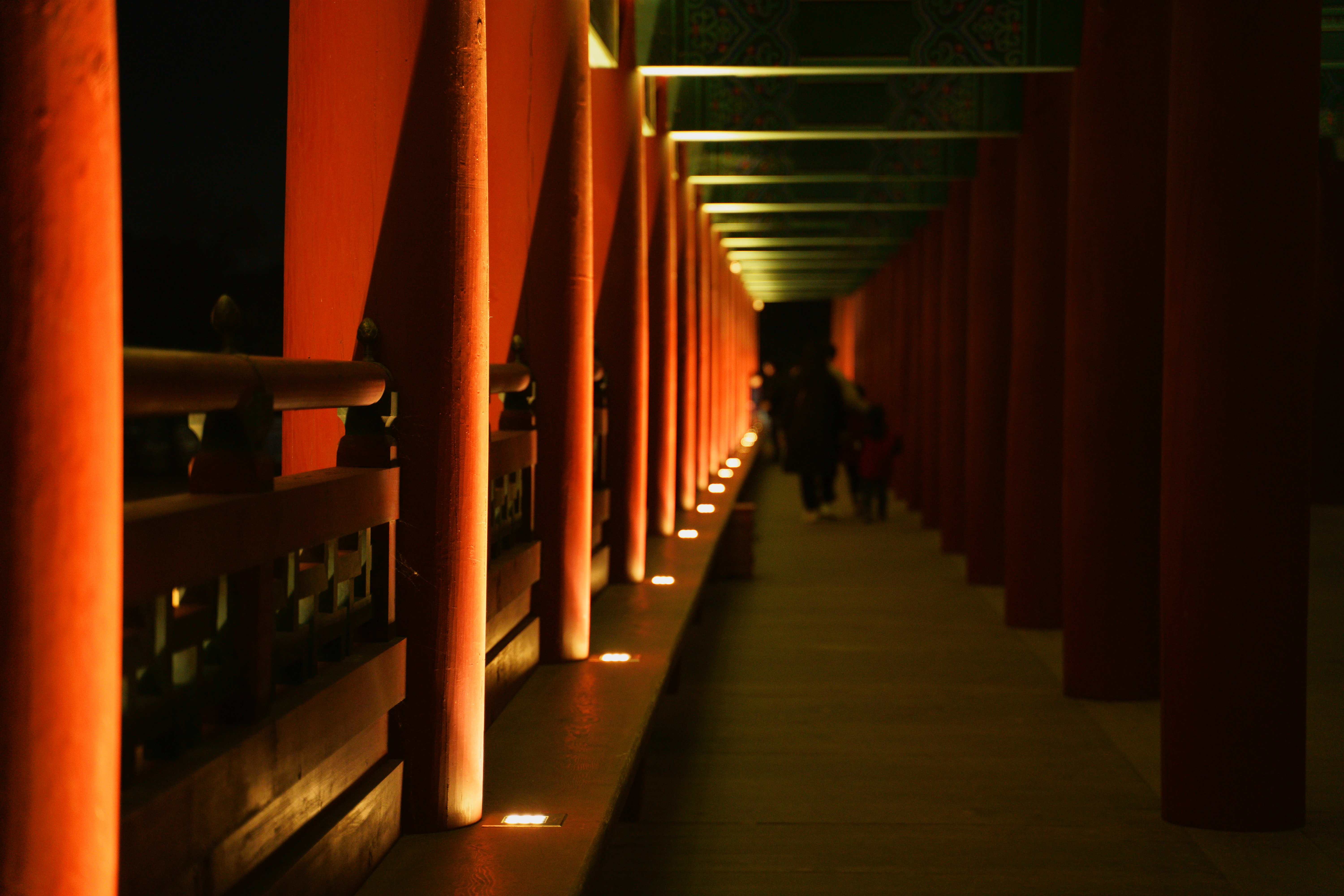 Illuminated Corridor of Tradition