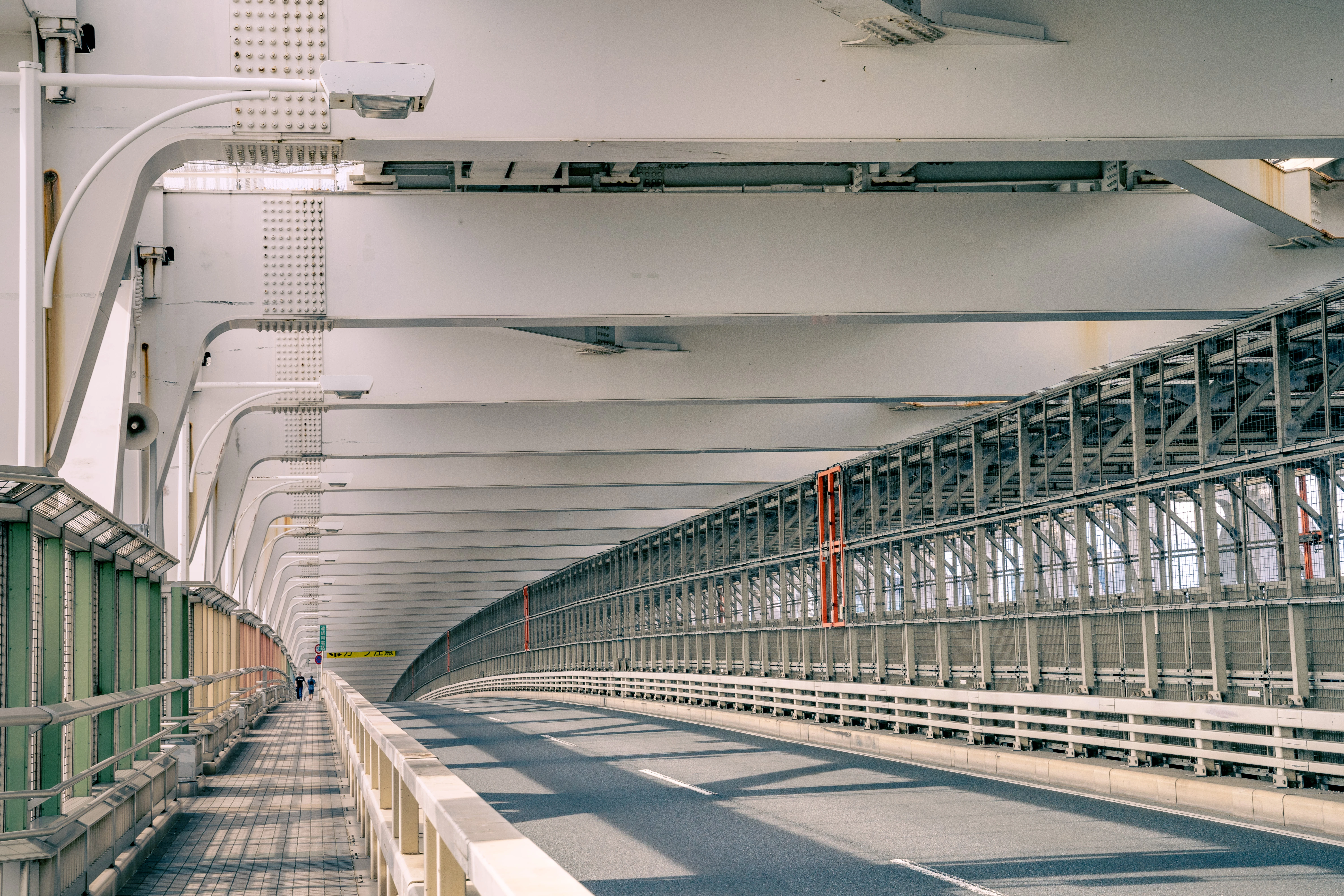 Modern Architectural Symmetry of an Urban Overpass